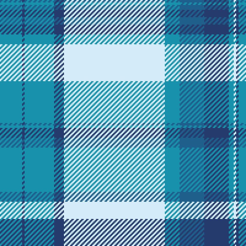 Seamless fabric background of texture textile pattern with a plaid tartan check vector. vector
