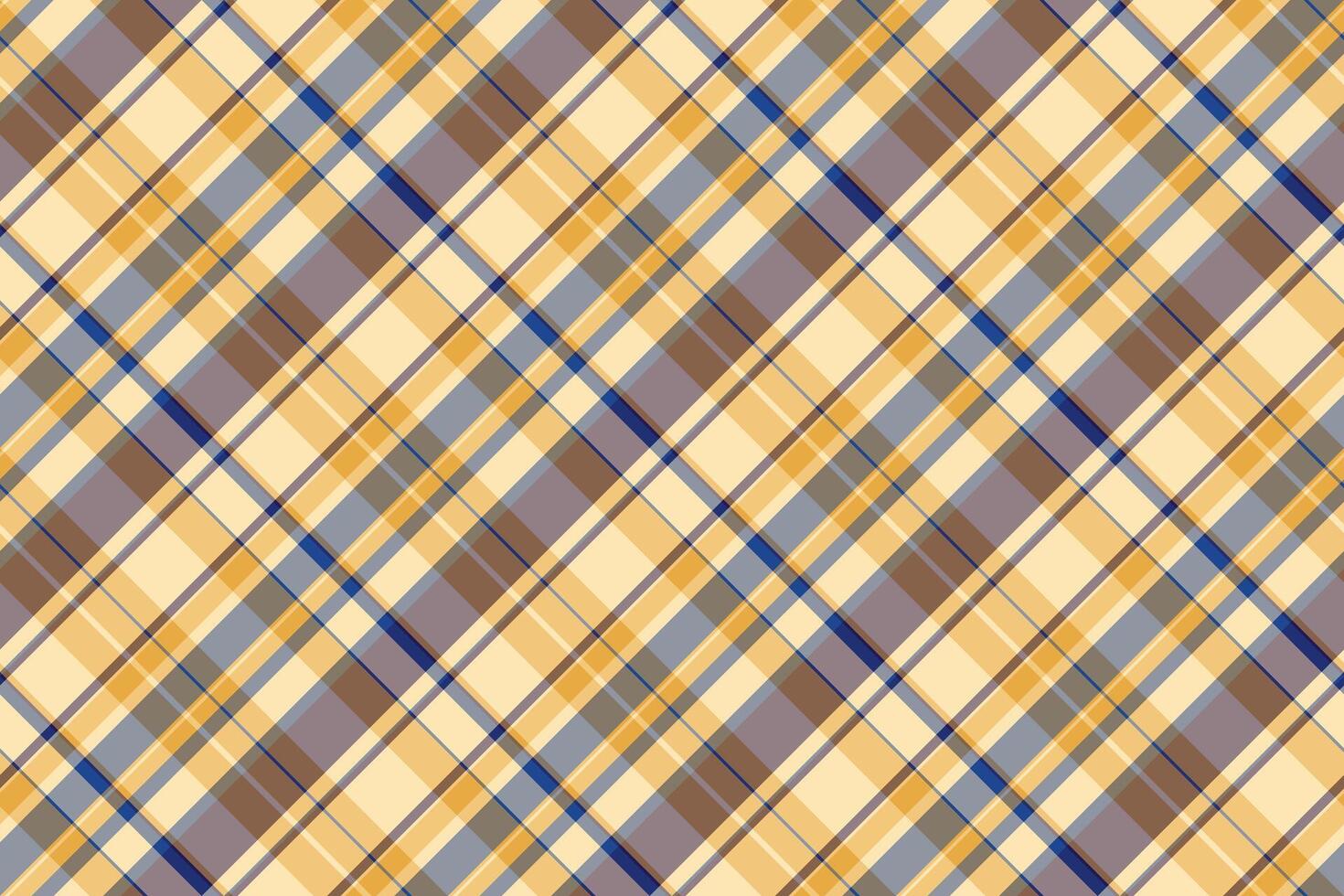 Background vector plaid of textile tartan fabric with a check pattern texture seamless.