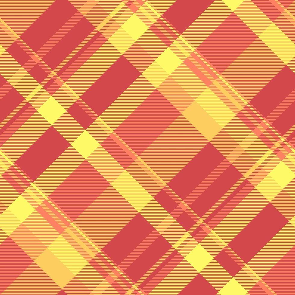 Tartan check pattern of plaid background texture with a seamless fabric textile vector. vector