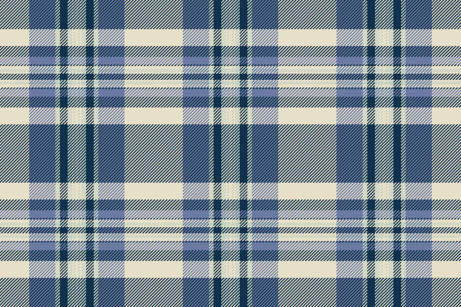 Background check vector of textile plaid fabric with a tartan texture pattern seamless.