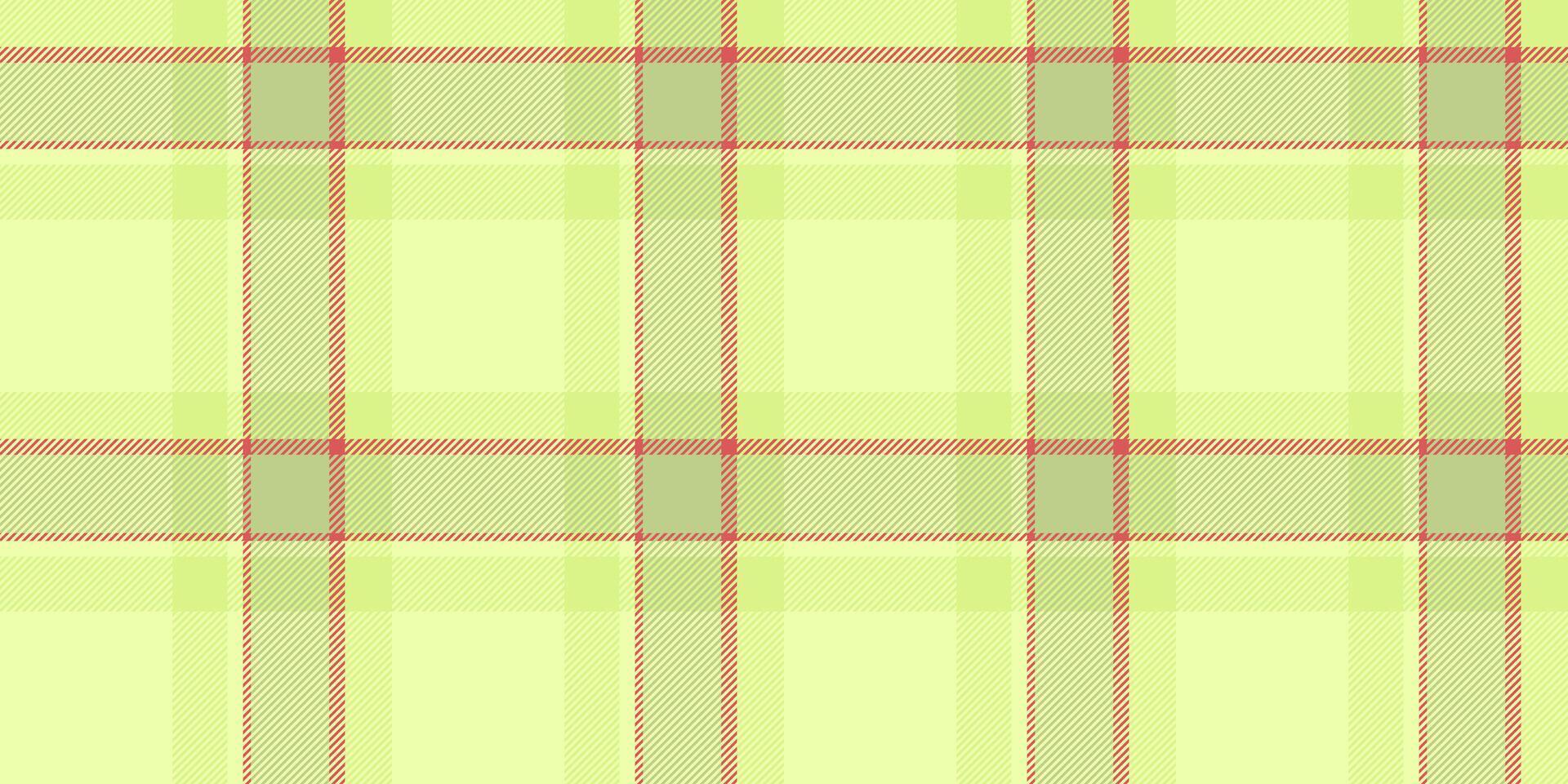 Kitchen background tartan fabric, free textile pattern plaid. Detailed texture seamless check vector in lime and red colors.