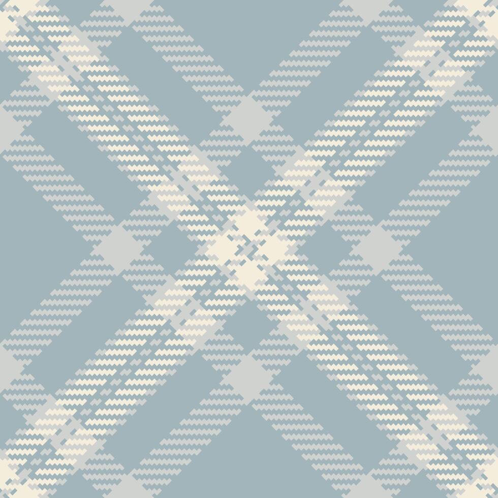 Seamless texture vector of textile check plaid with a background tartan pattern fabric.