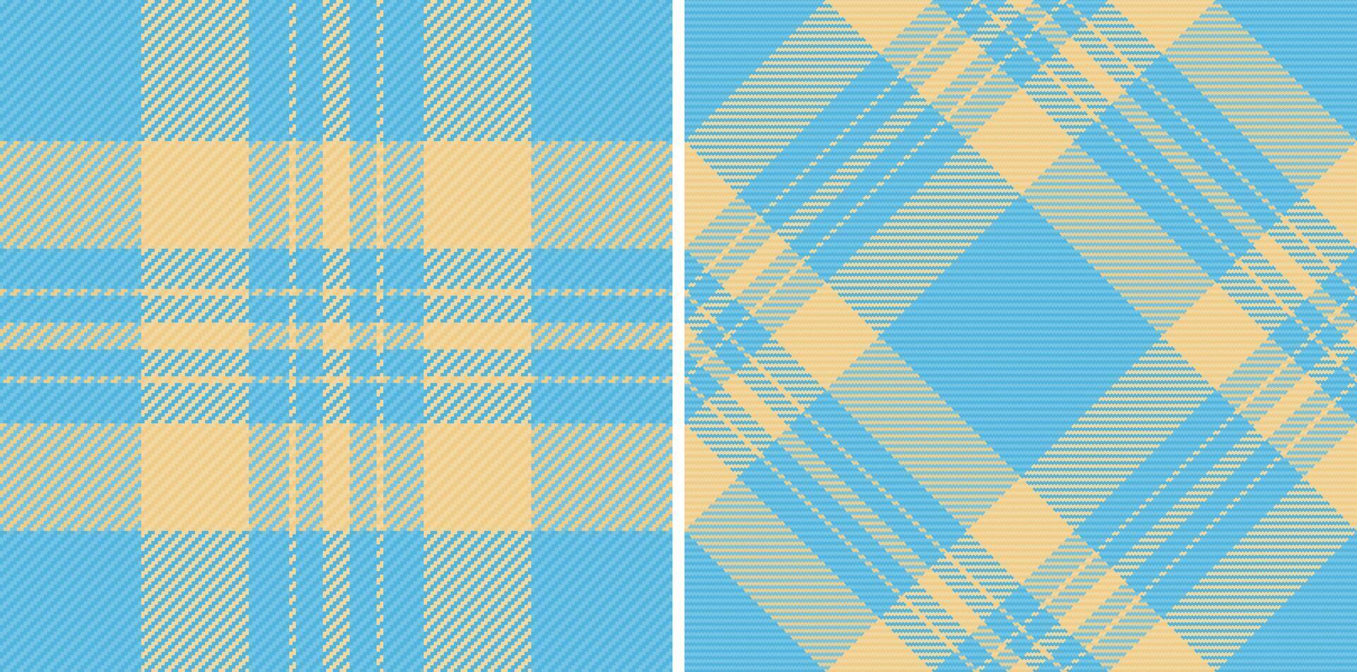 Textile vector check of seamless texture pattern with a tartan plaid fabric background.