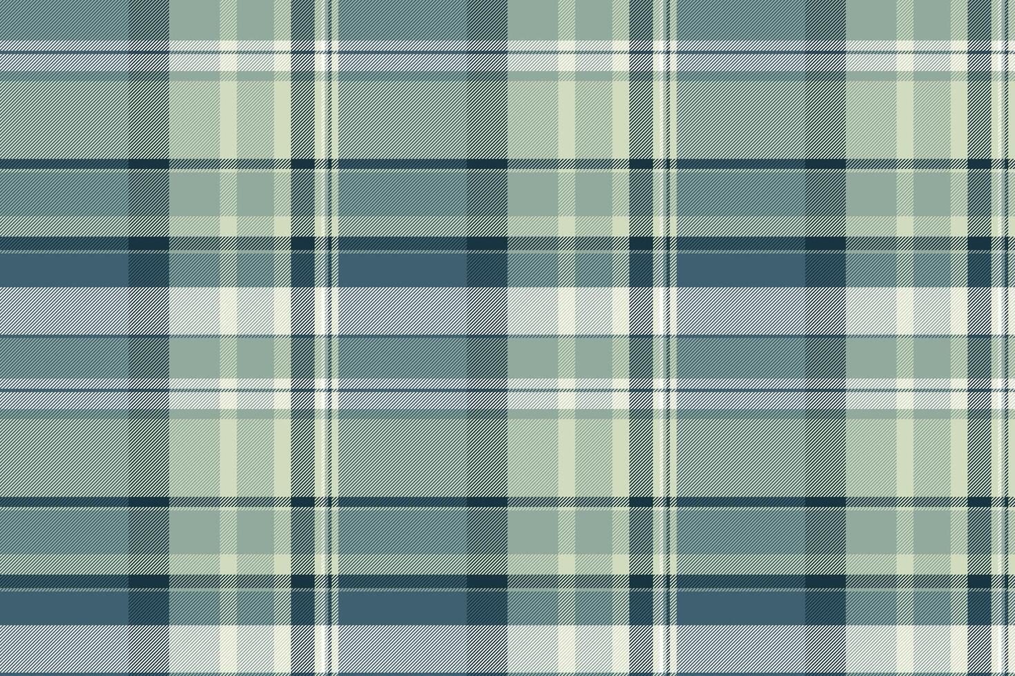 Fabric pattern check of textile seamless tartan with a plaid background vector texture.