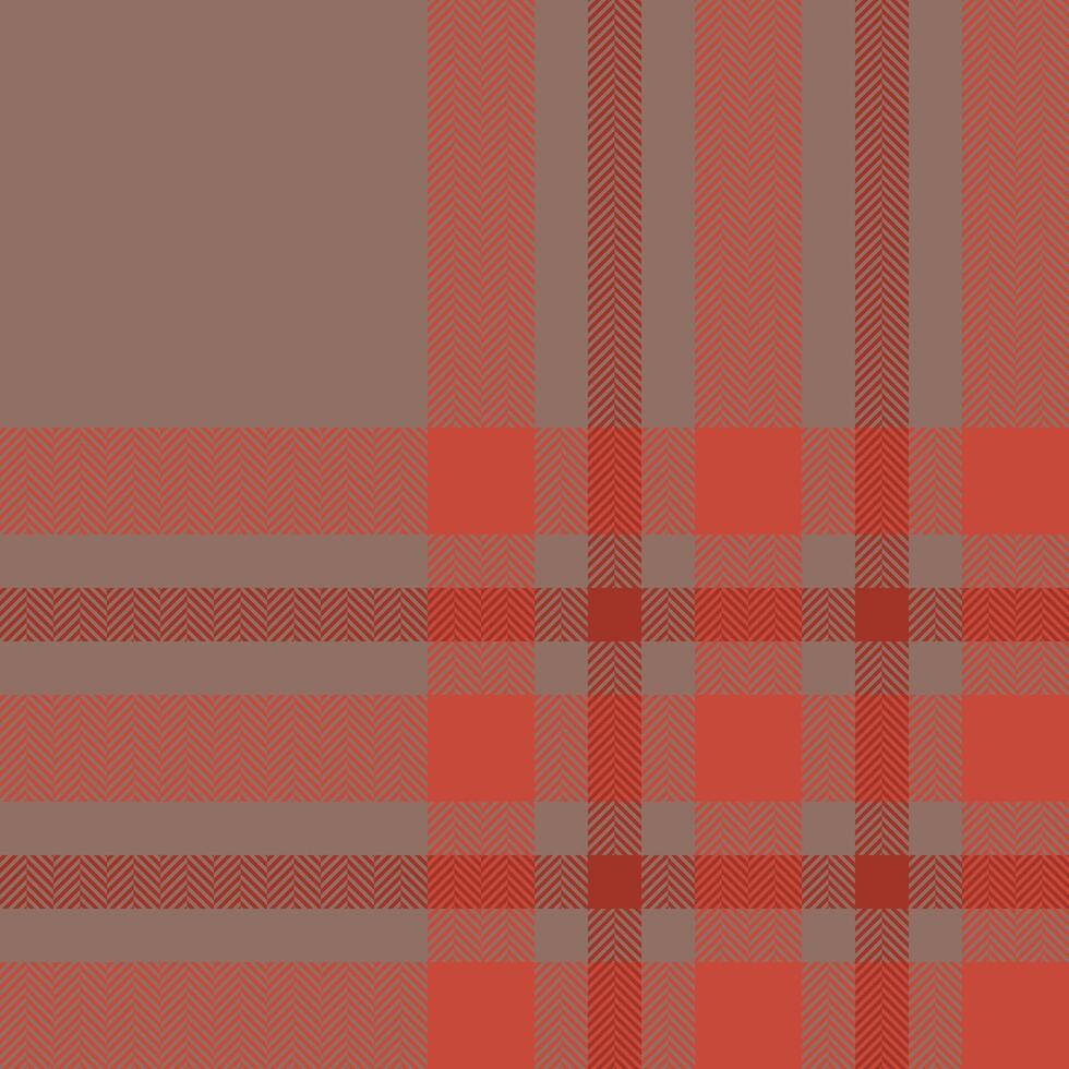 Plaid check pattern. Seamless fabric texture. Tartan textile print. vector