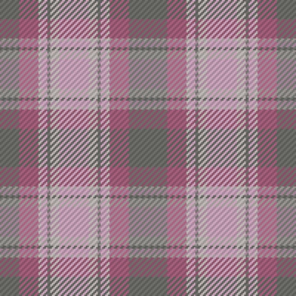 Seamless pattern of scottish tartan plaid. Repeatable background with check fabric texture. Vector backdrop striped textile print.