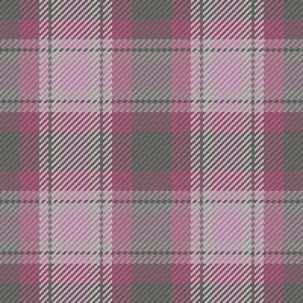 Seamless pattern of scottish tartan plaid. Repeatable background with check fabric texture. Vector backdrop striped textile print.