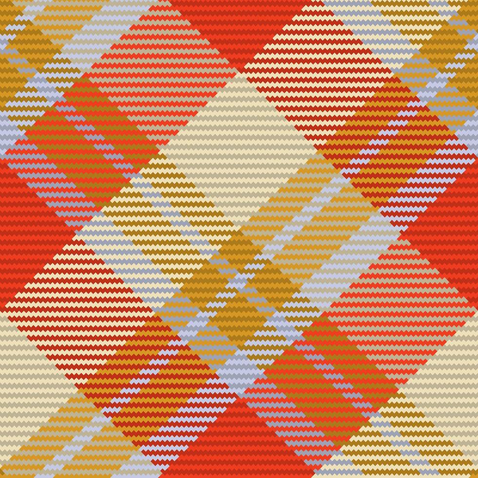 Seamless pattern of scottish tartan plaid. Repeatable background with check fabric texture. Vector backdrop striped textile print.