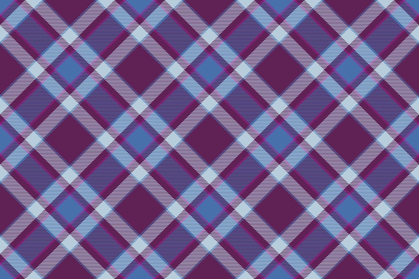 Tartan plaid background, diagonal check seamless pattern. Vector fabric texture for textile print, wrapping paper, gift card, wallpaper.