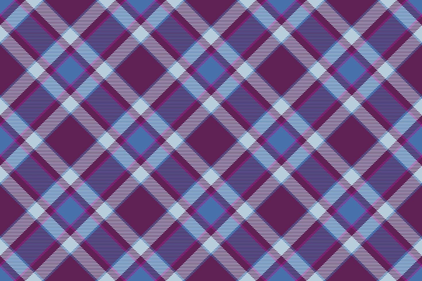 Tartan plaid background, diagonal check seamless pattern. Vector fabric texture for textile print, wrapping paper, gift card, wallpaper.