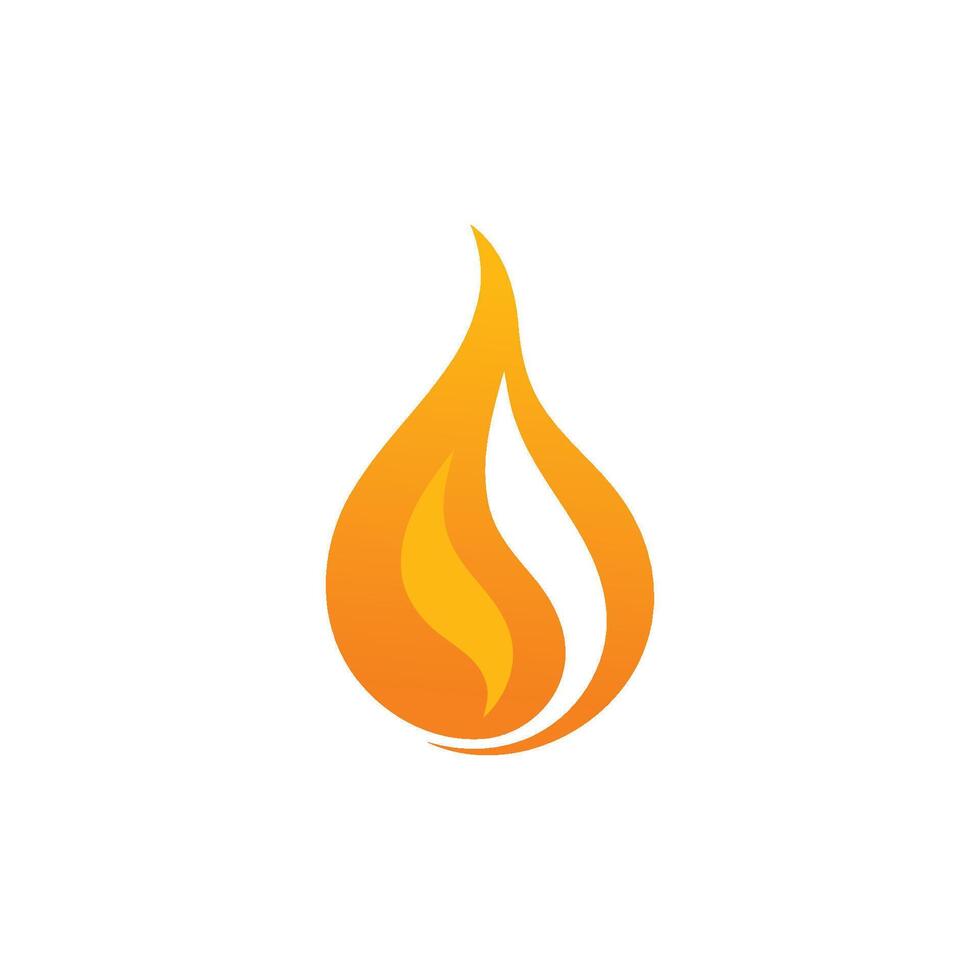 AI generated fire flame vector logo design.fire logo.fire logo design inspiration. elegant abstract design template elements.