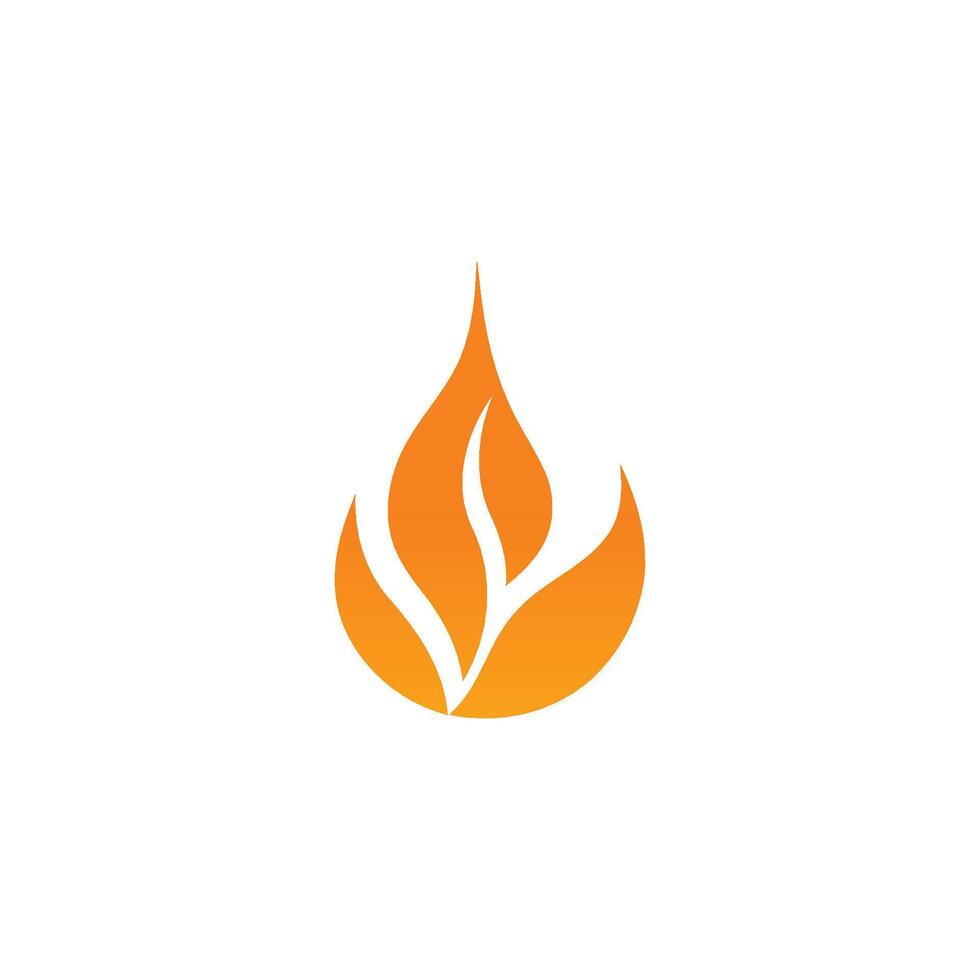 AI generated fire flame vector logo design.fire logo.fire logo design inspiration. elegant abstract design template elements.