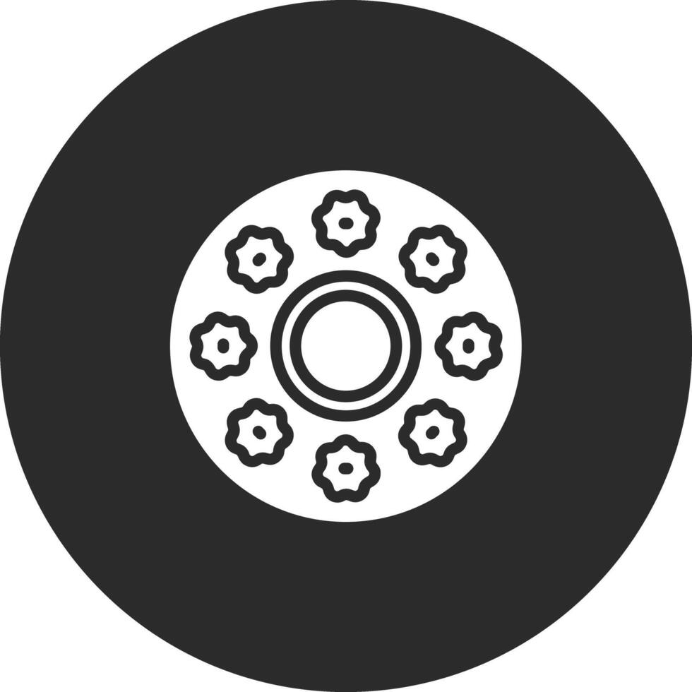 Old Plate Vector Icon