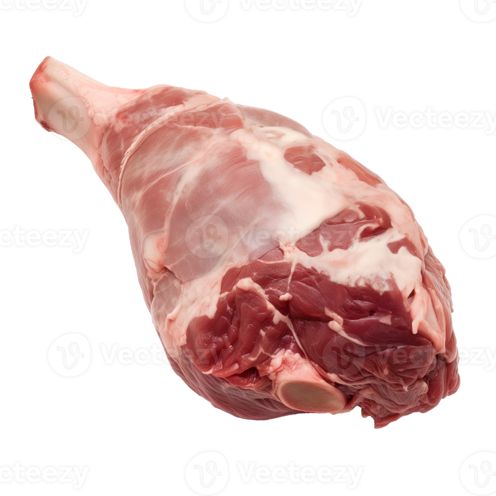 Leg of Lamb Isolated on transparent background png