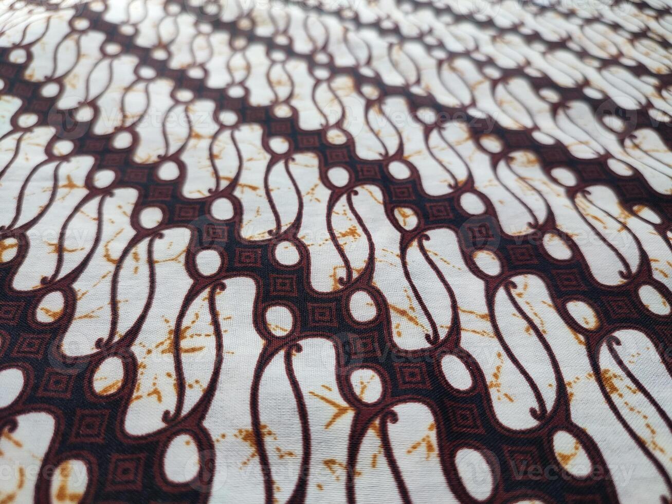 The patterns on traditional Batik cloth provide a visual and philosophical look photo