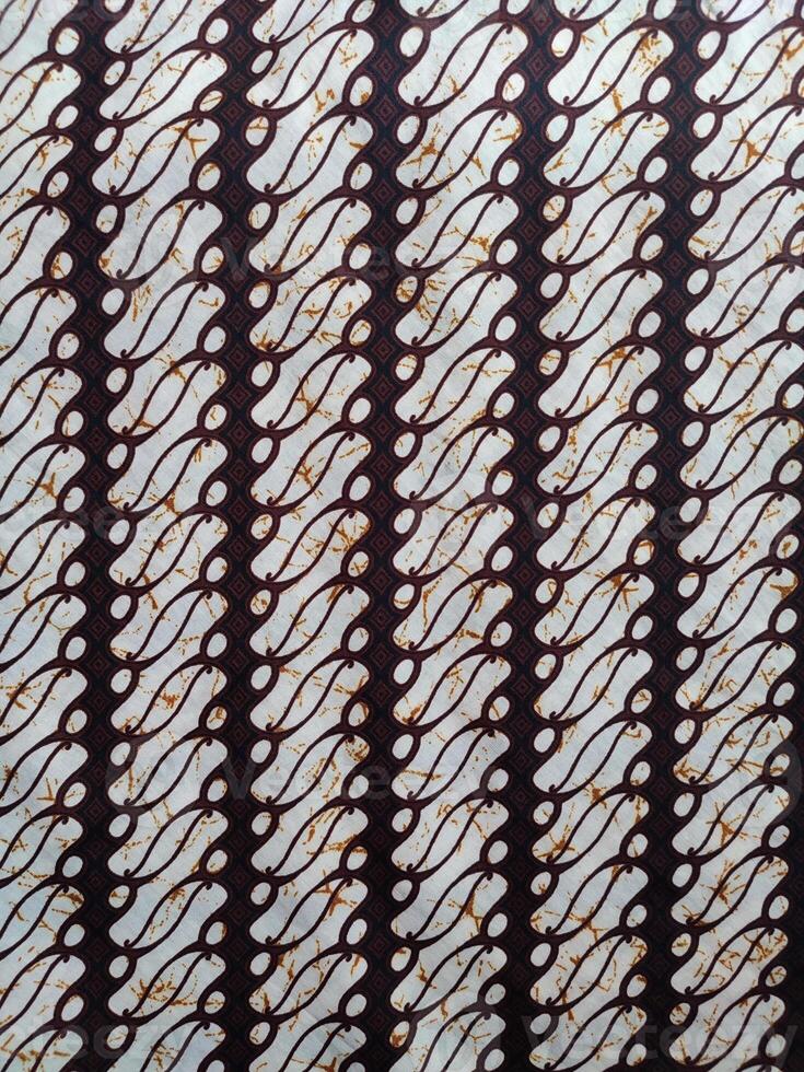 The patterns on traditional Batik cloth provide a visual and philosophical look photo