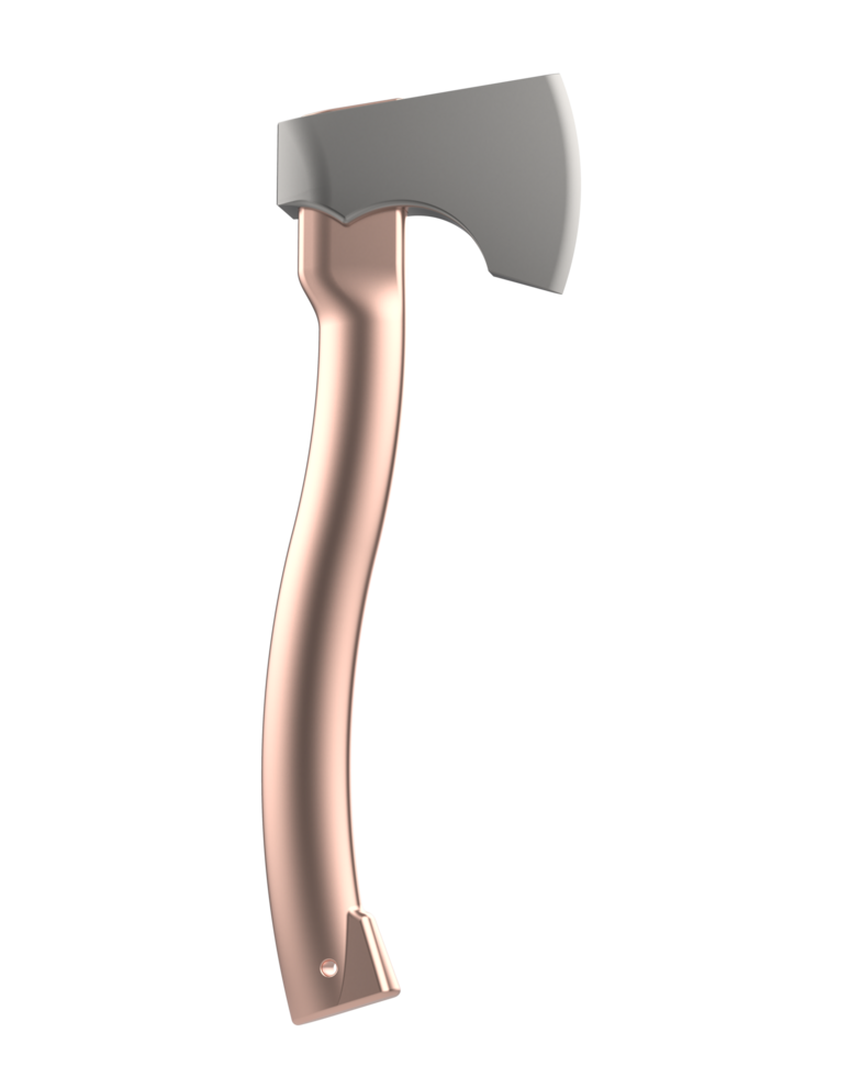 Axe isolated on background. 3d rendering - illustration png