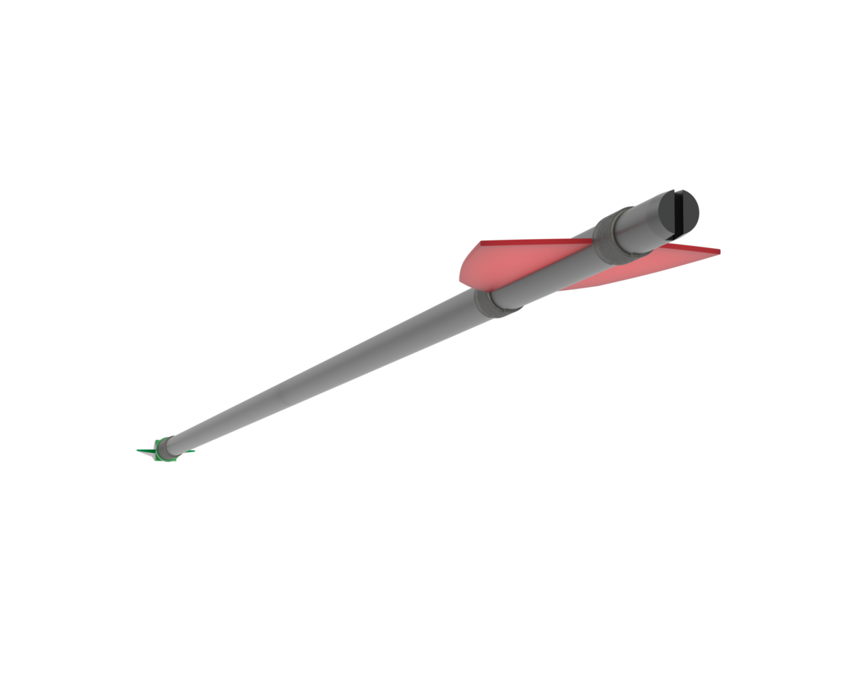 Arrows isolated on background. 3d rendering - illustration png