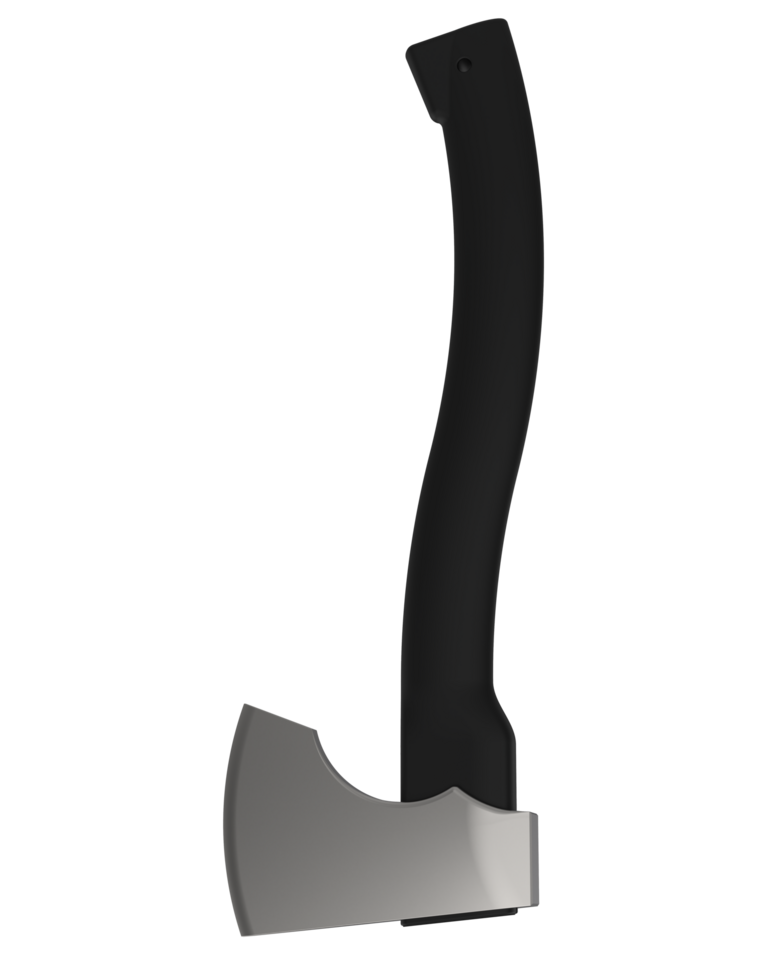 Axe isolated on background. 3d rendering - illustration png