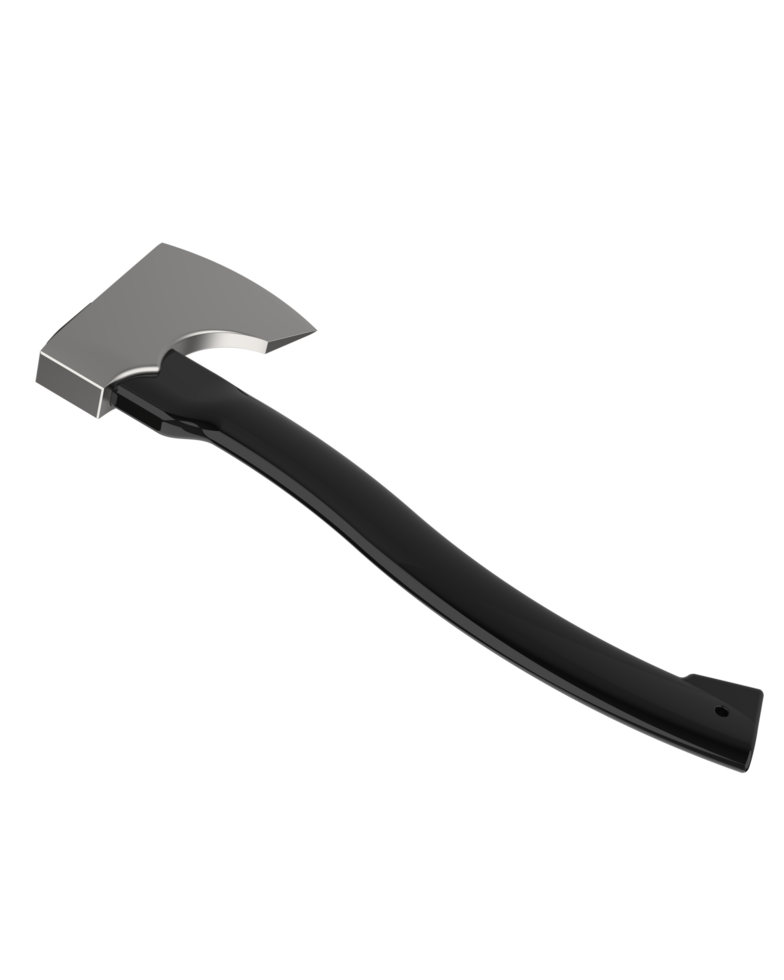 Axe isolated on background. 3d rendering - illustration png