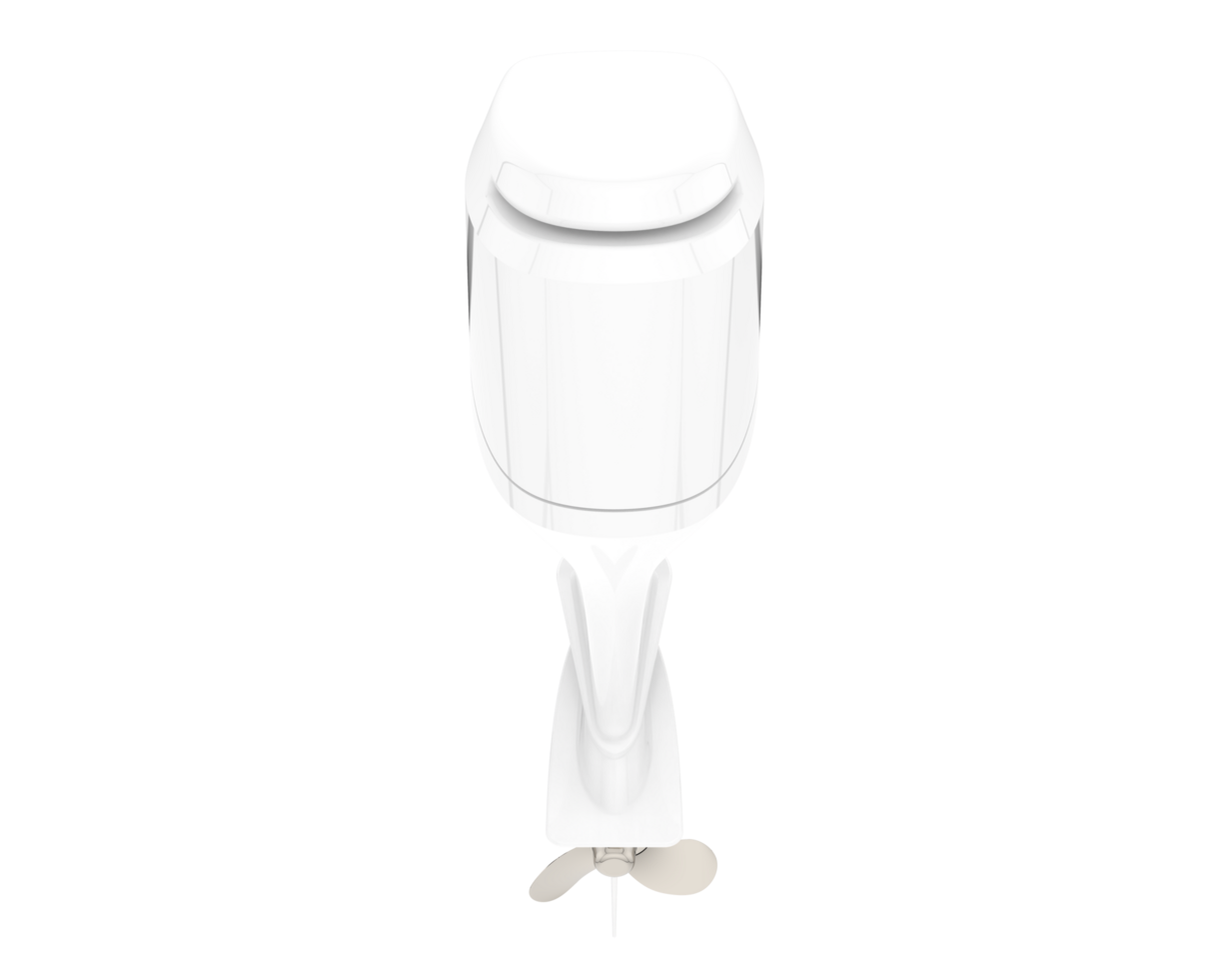 boot motor geïsoleerd Aan achtergrond. 3d renderen - illustratie png