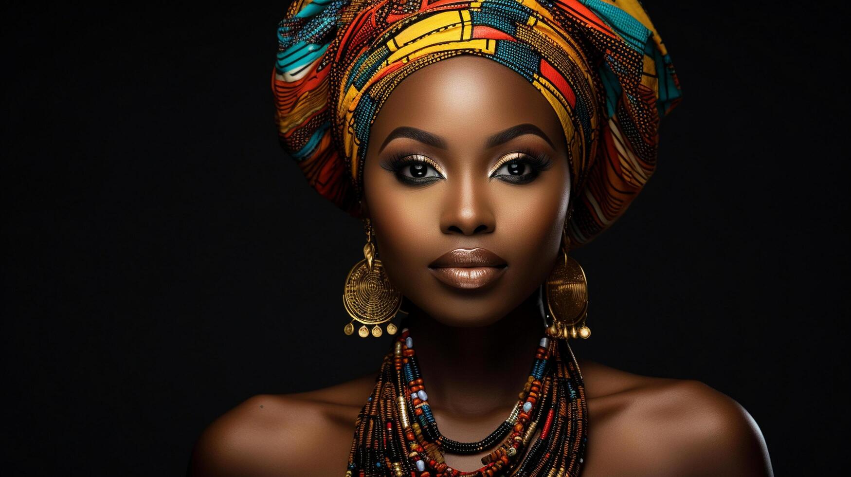 AI generated black history month background, Black History Month concept. photo