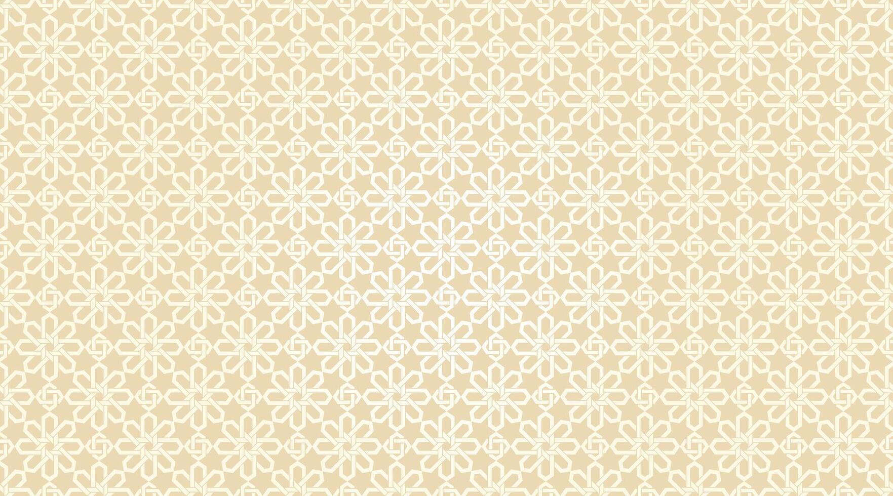 Vector Seamless shape islamic pattern