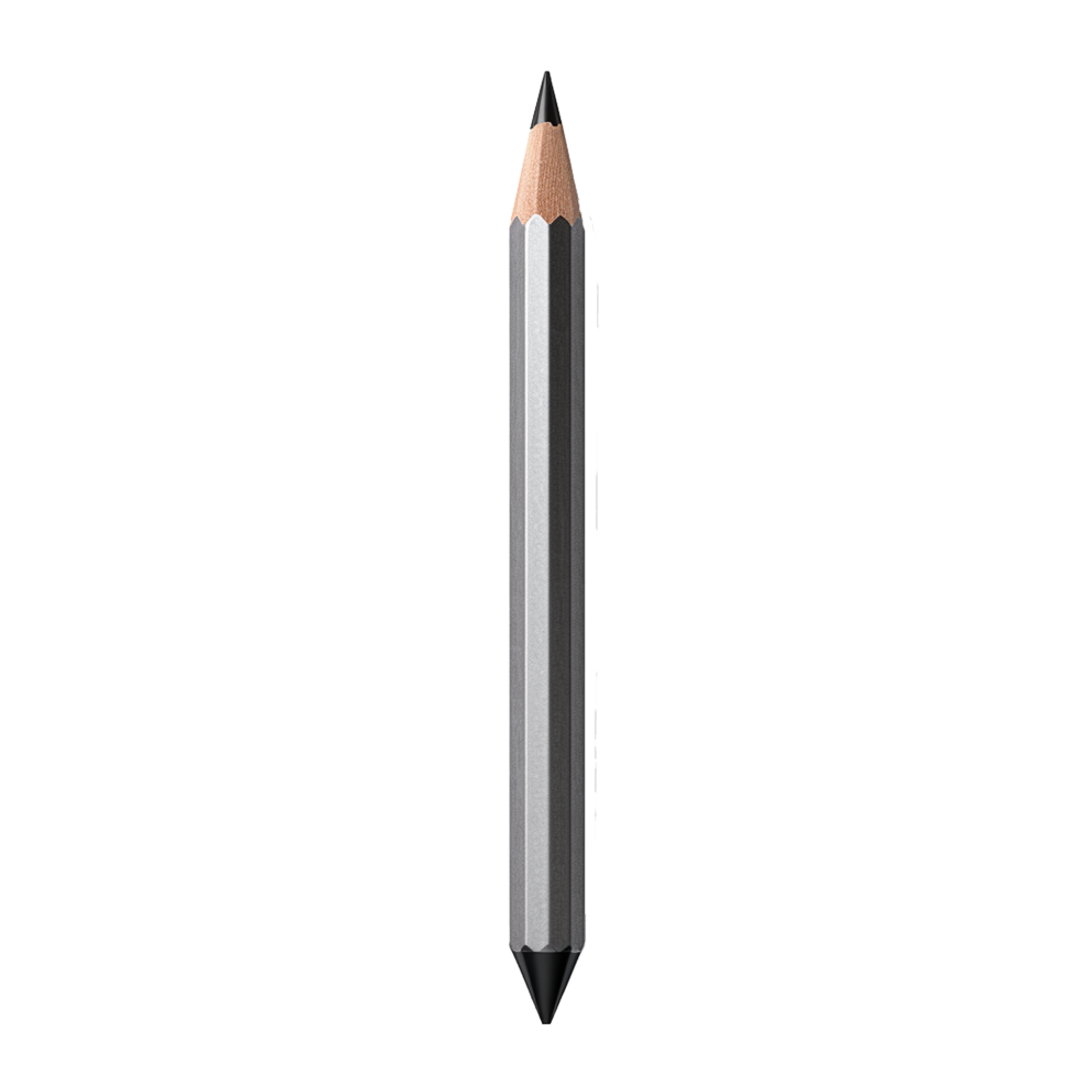 AI generated Pencils png isolated on transparent background