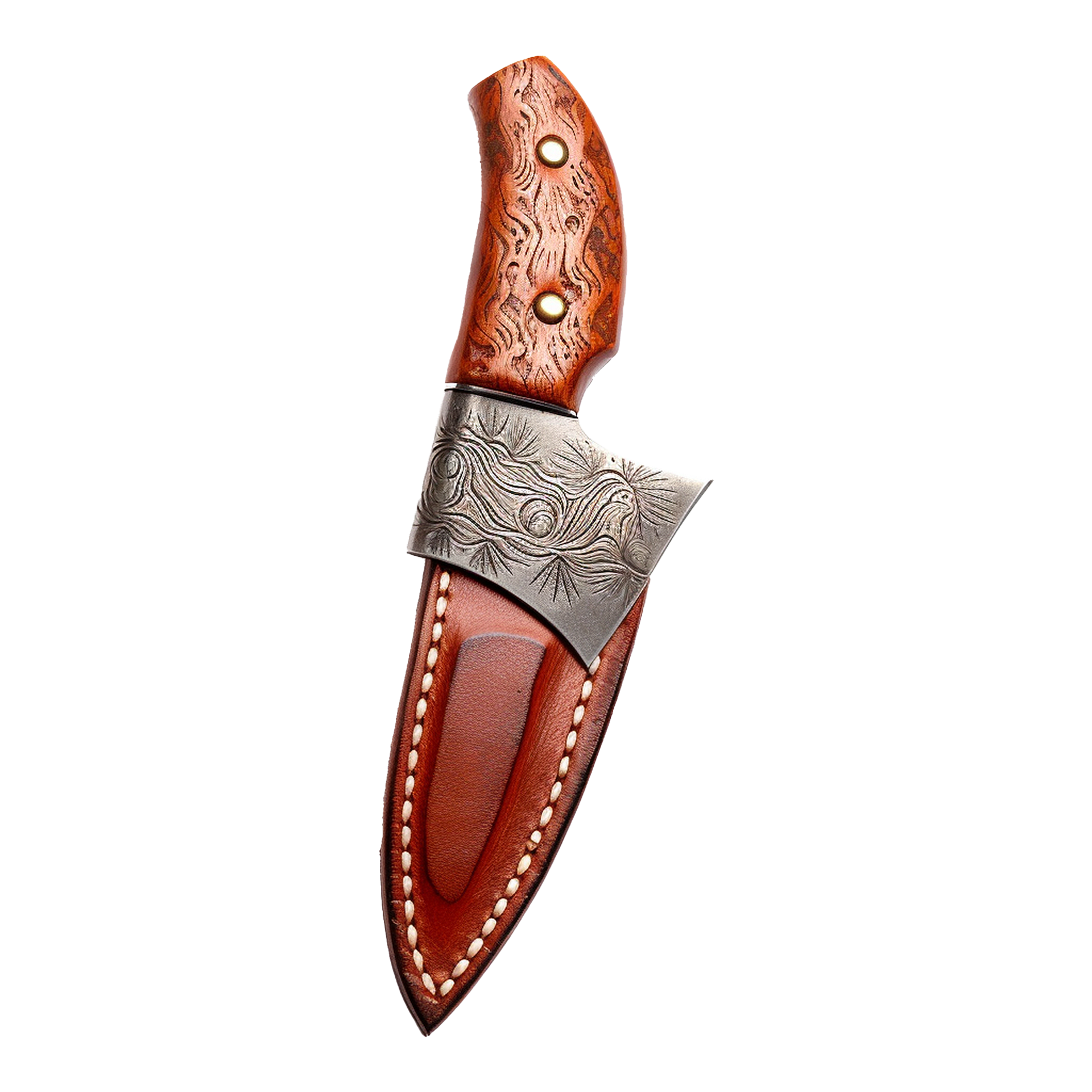 AI generated Leather knife sheath isolated on transparent background ...