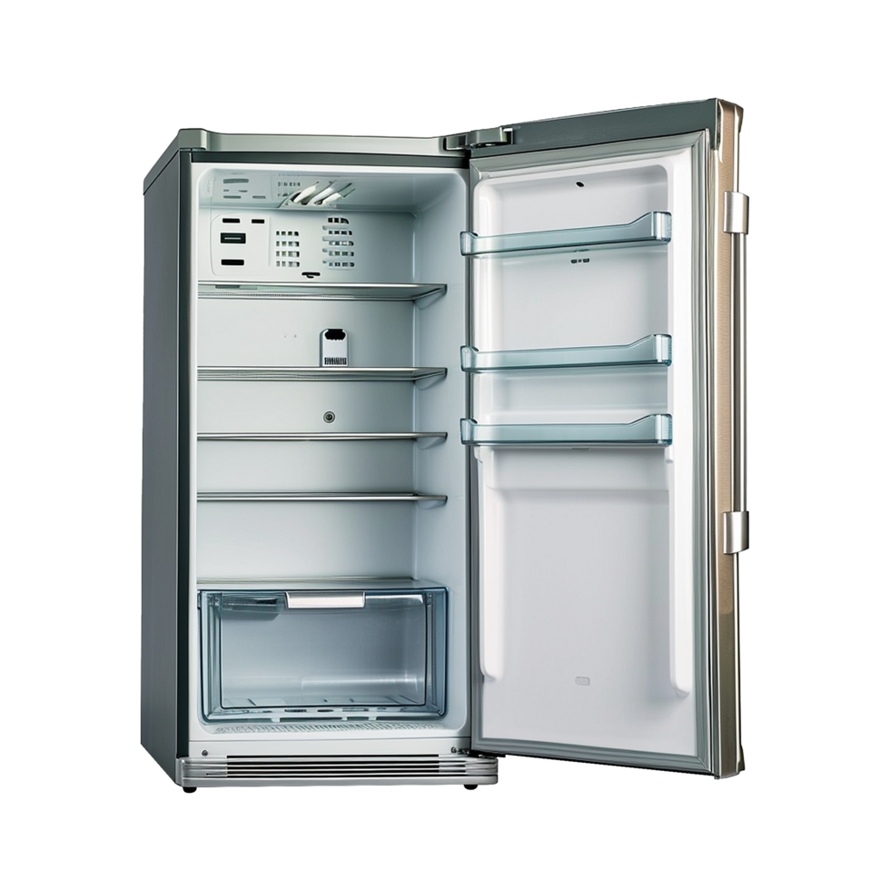 AI generated Refrigerator isolated on transparent background png
