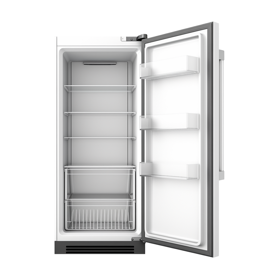 AI generated Refrigerator isolated on transparent background png