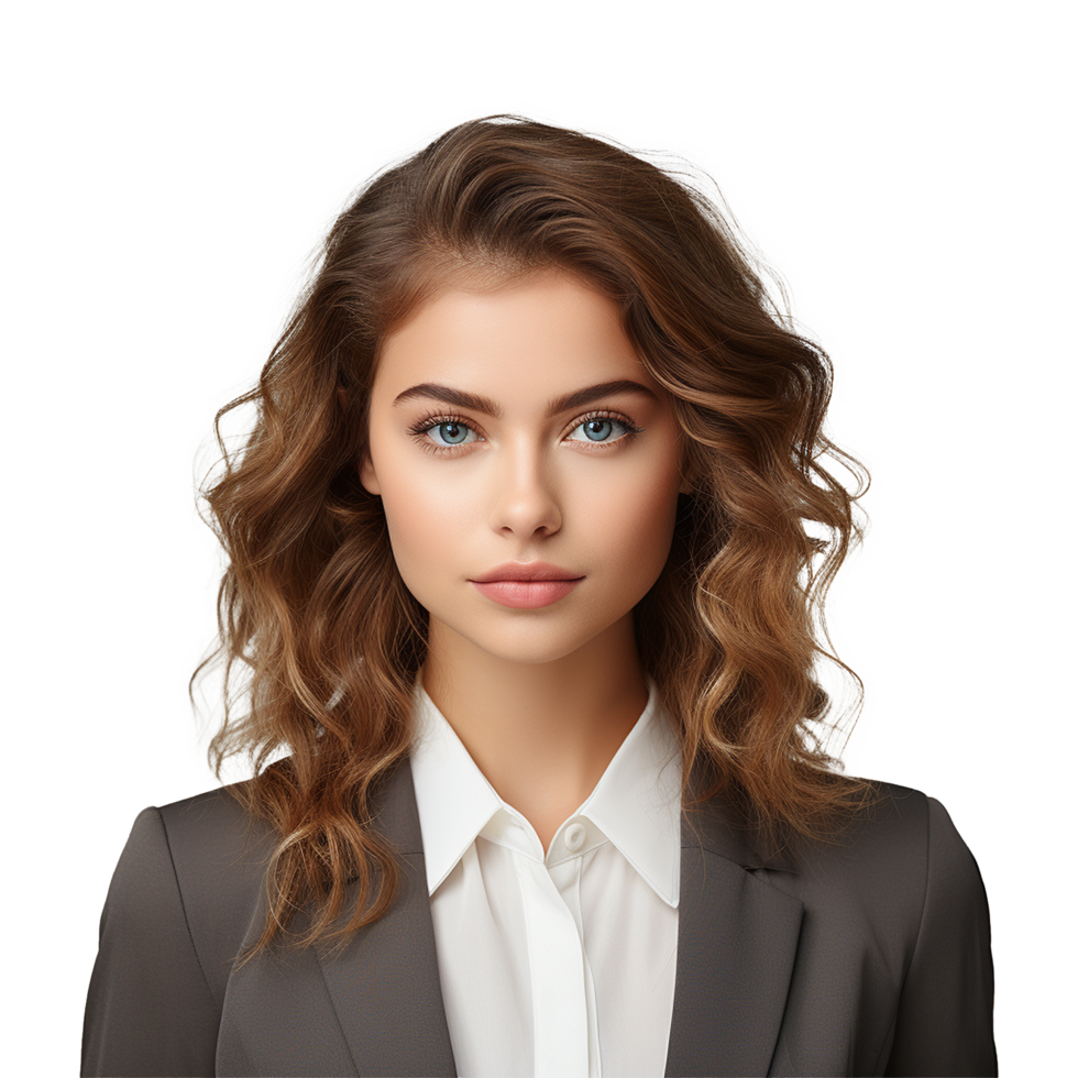 AI generated Businesswoman isolated on transparent background png