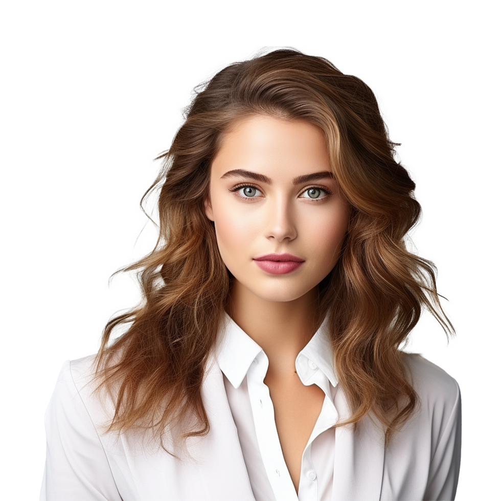 AI generated Businesswoman isolated on transparent background png