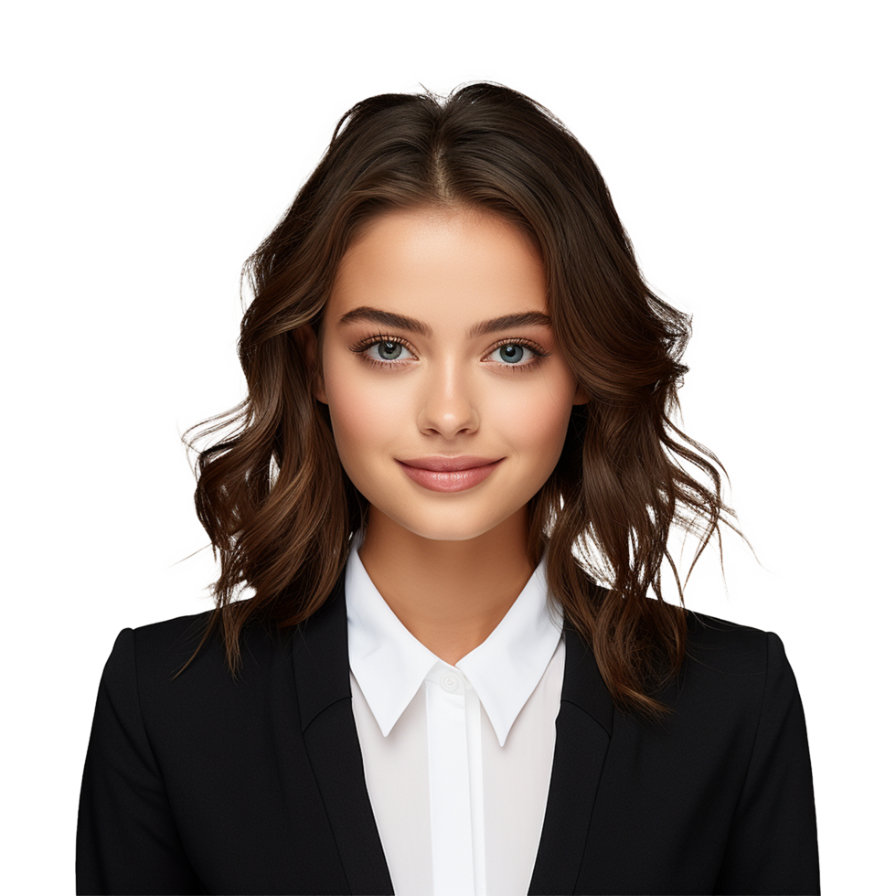 AI generated Businesswoman isolated on transparent background png