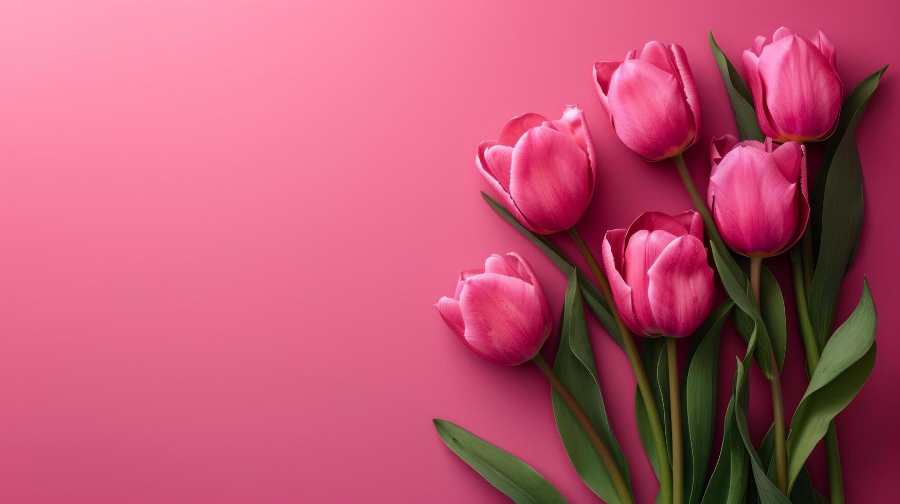 AI generated minimalist vivid mother's day advertisment background with