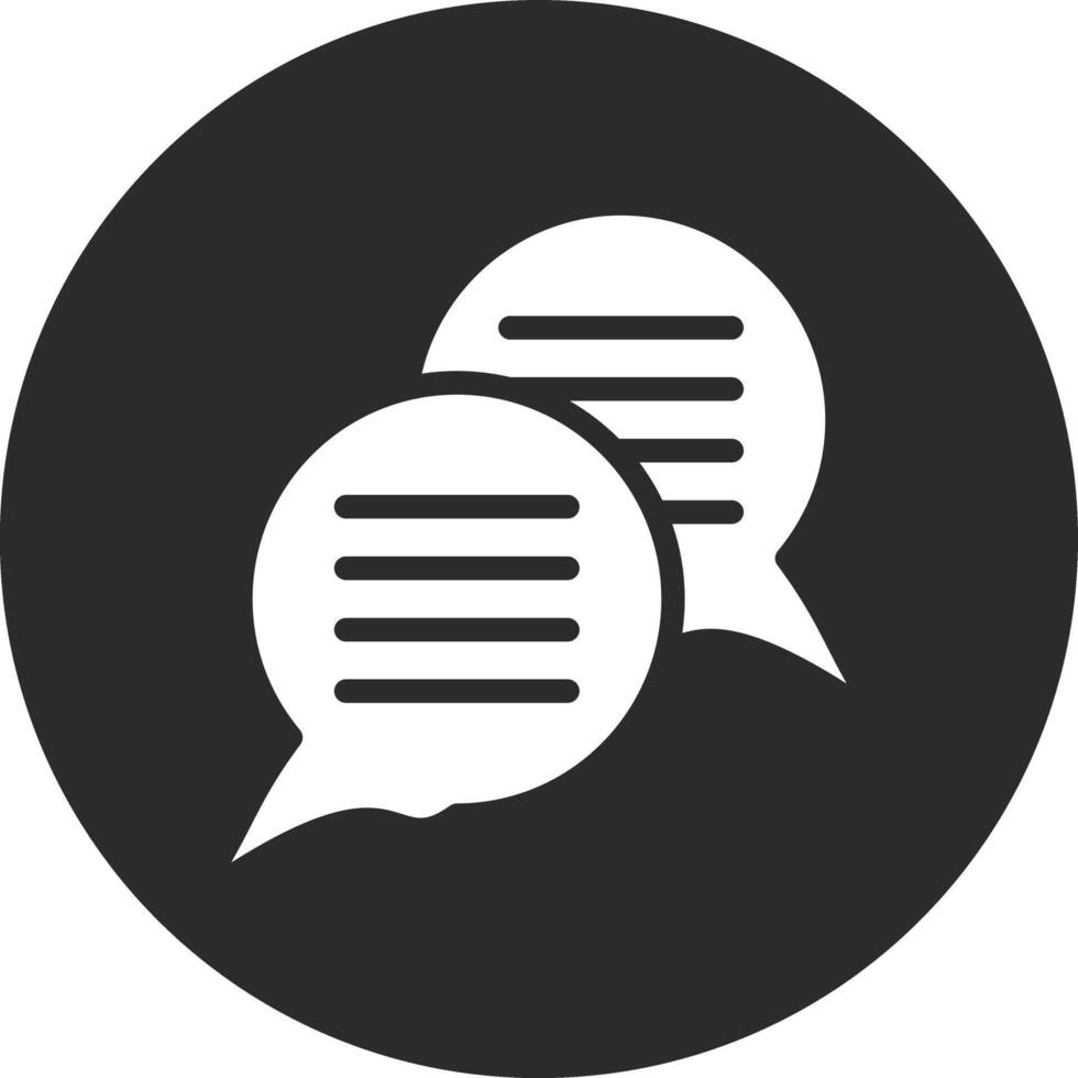 Chatting Vector Icon