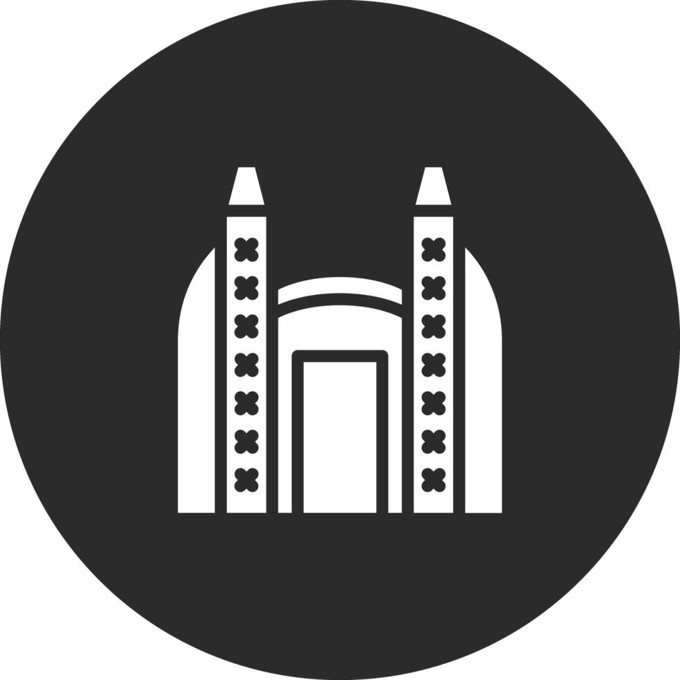 Ishtar Gate Vector Icon