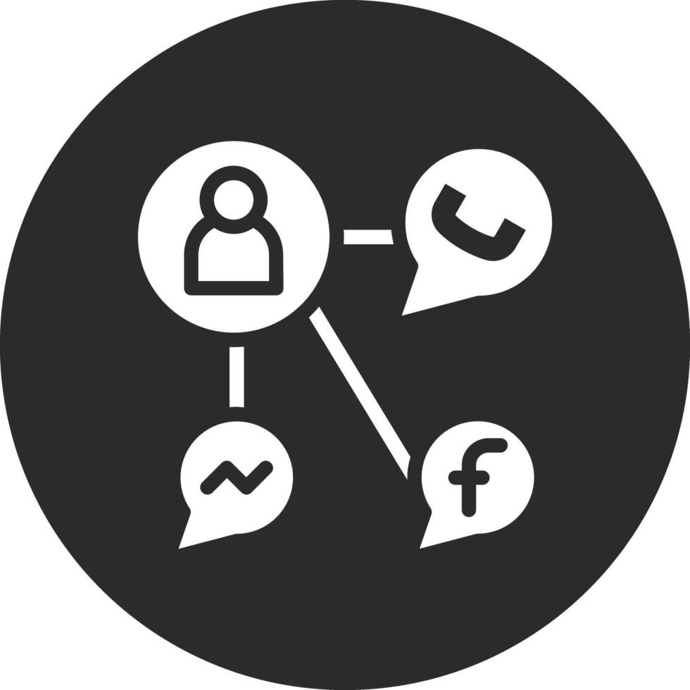 Social Network Vector Icon