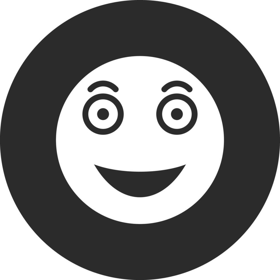 Grinning Face Vector Icon