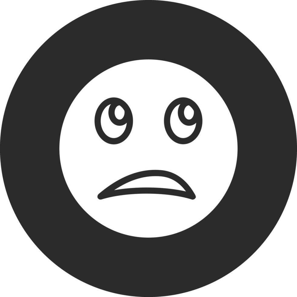 Face with Rolling Eyes Vector Icon