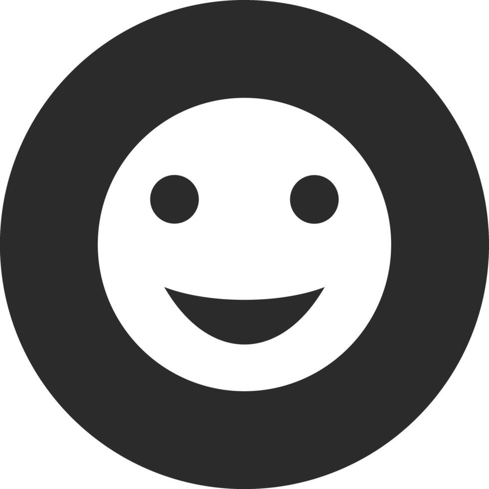 Smiling Face Vector Icon