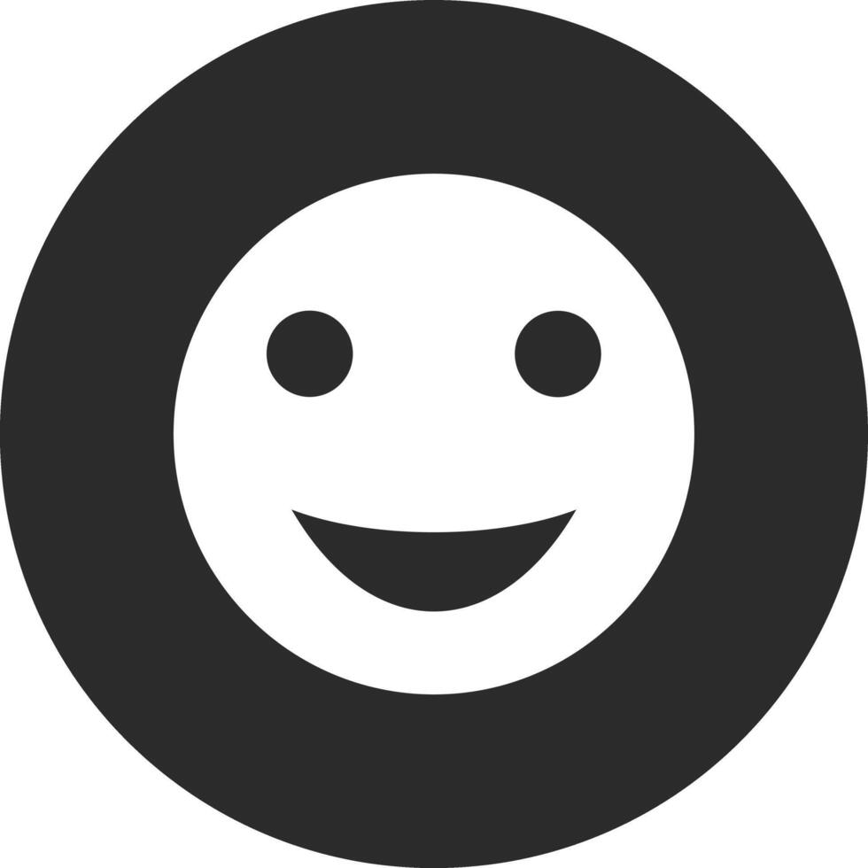 Smiling Face Vector Icon