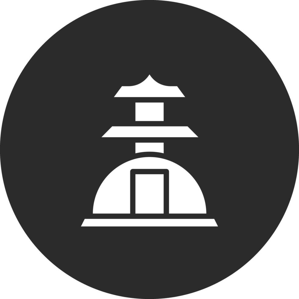 Stupa Vector Icon