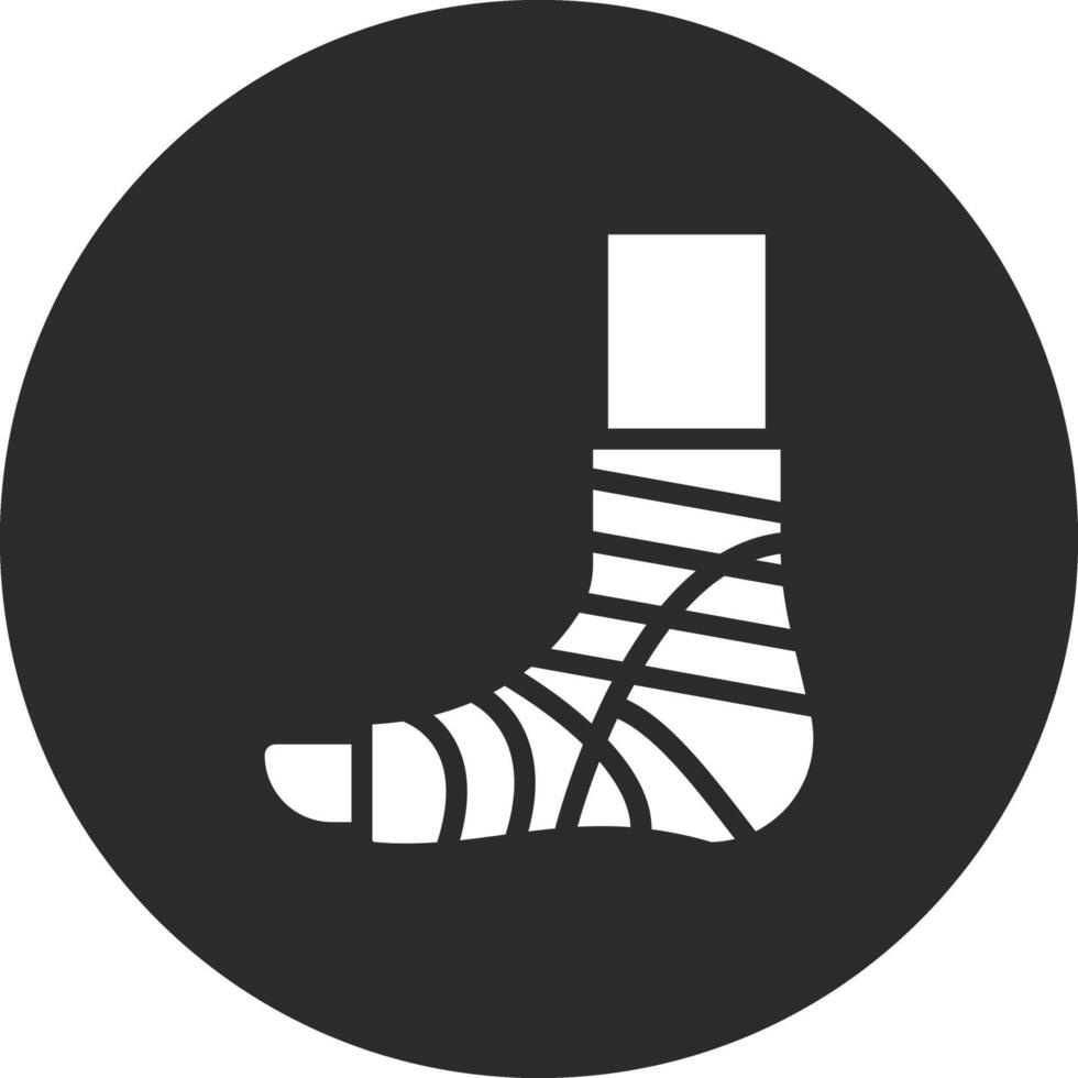 Broken Leg Vector Icon
