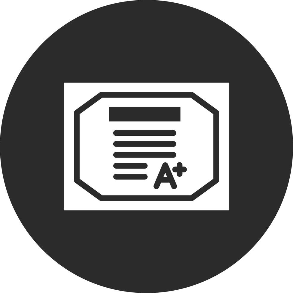 Grade Vector Icon