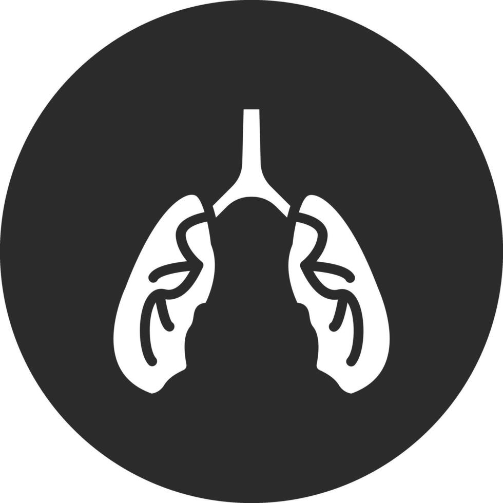 Lungs Vector Icon