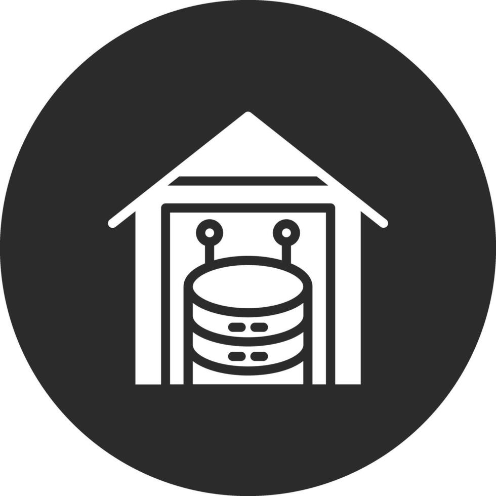 Data Warehouse Vector Icon