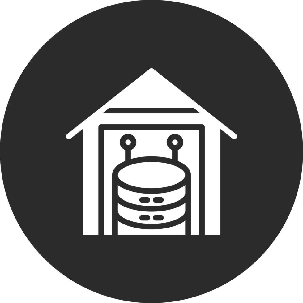 Data Warehouse Vector Icon