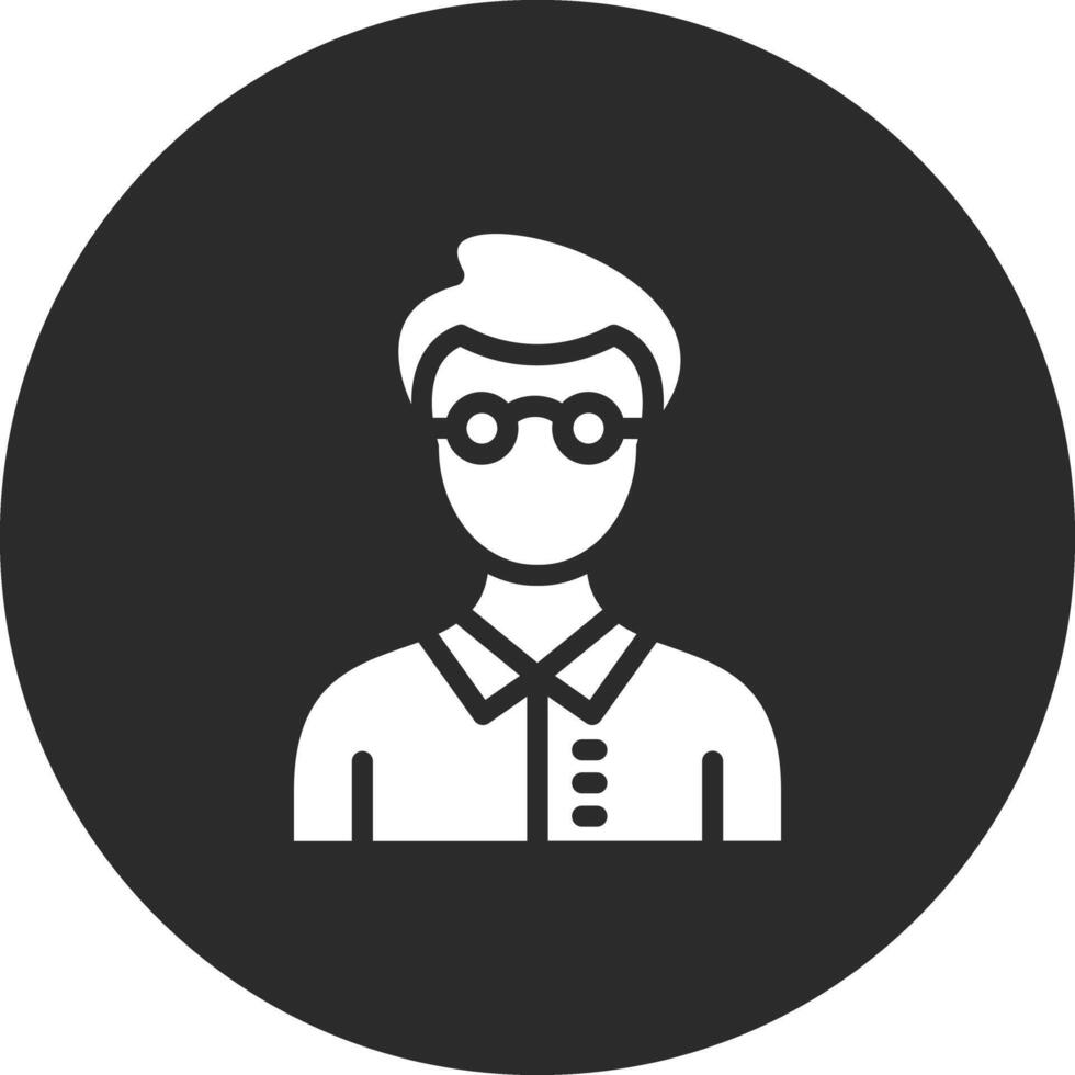 Male Professor Vector Icon