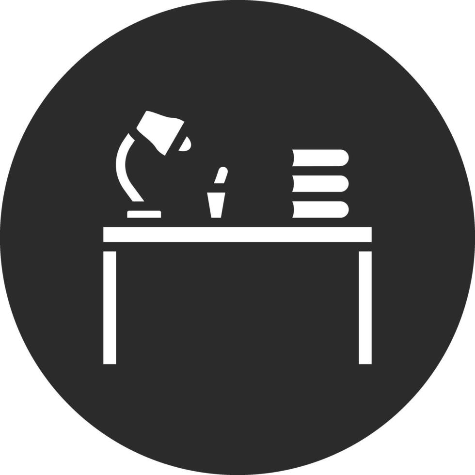 Study Table Vector Icon